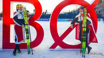 Letztes Rennen der Superstars: Bö-Brüder feiern fulminanten Biathlon-Abschied