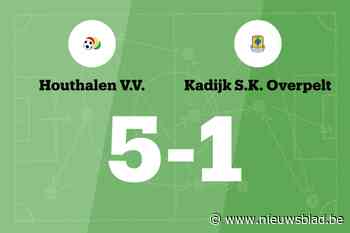 Houthalen VV zet sterke reeks zonder nederlagen verder met winst tegen Kadijk