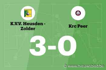 Heusden-Zolder boekt overtuigende zege tegen RC Peer