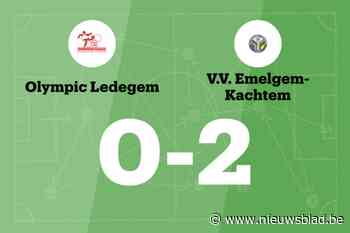 Overduidelijke winst voor VV Emelgem-Kachtem tegen Olympic Ledegem