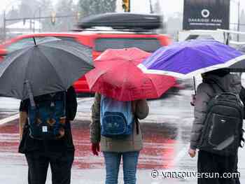Metro Vancouver weather: Rainfall warning for most of coastal B.C.