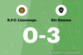 FC Damme boekt overtuigende zege tegen FC Lissewege
