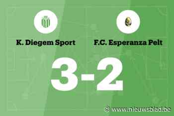 Diegem Sport wint wedstrijd tegen Esperanza Pelt