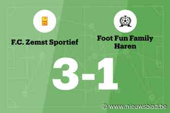 Overduidelijke zege voor FC Zemst tegen FFF Brussels