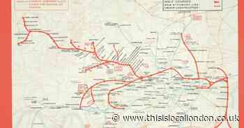 A brief history of the Metropolitan line in four forgotten maps