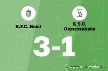 FC Heist verslaat SC Oostrozebeke en blijft winnen