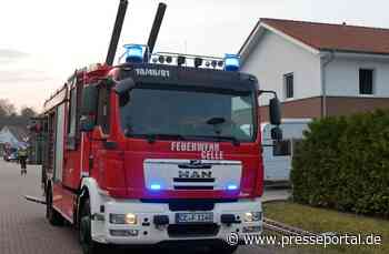 FW Celle: Brennt Gartenschuppen