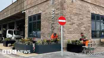 Finishing touches put to town's new bus station