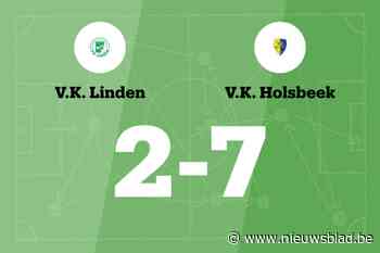 Holsbeek B wint ook van Linden B