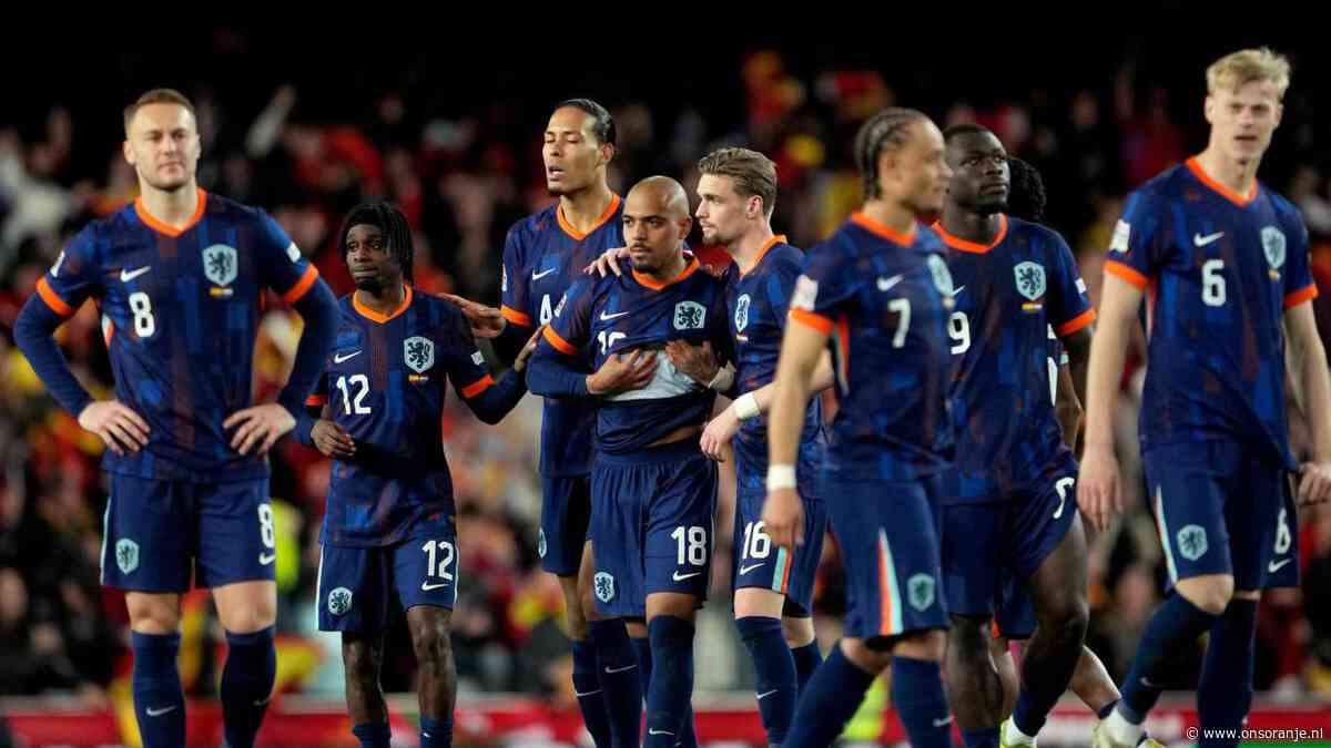 Avontuur Nations League ten einde na spektakelstuk in Valencia