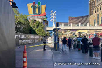 Police: Homeless person found dead in front of The Mirage