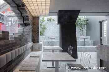 JM Café, White Pagoda Temple in Beijing / B.L.U.E Architecture Studio