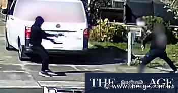 Fawkner shooting captured on CCTV