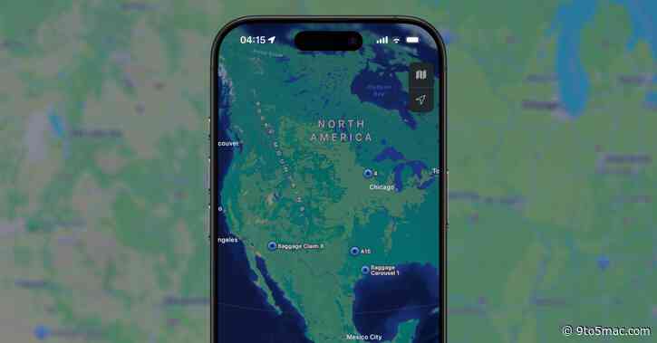 Apple Maps bug randomly showing airport baggage claim pins