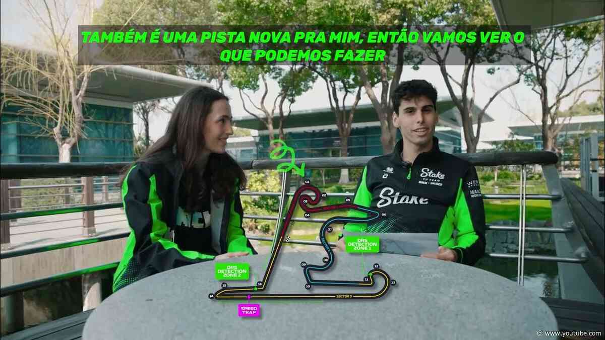 Formula 1 Rookie Gabriel Bortoleto and F1 Academy rookie Emma Felbermayr go head to head