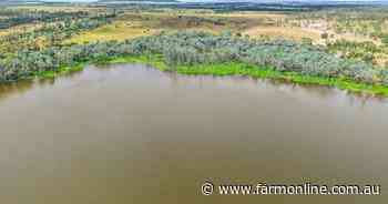 Marshmere's ponded area ensures permanent stock water, grazing resource