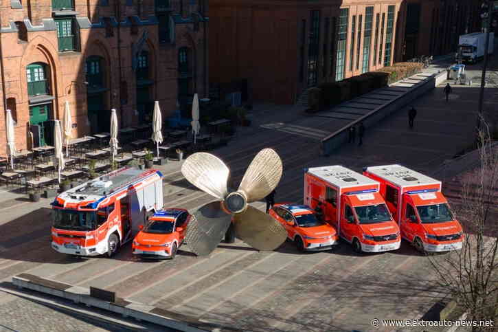 Feuerwehr Hamburg setzt auf elektrische Rettungsfahrzeuge