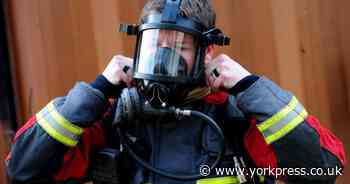 Warning to residents as fire rages in North Yorkshire