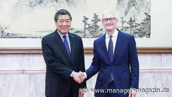 China: Peking empfängt US-Konzerne Apple, Pfizer, Mastercard und Eli Lilly