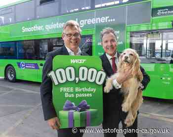 Mayor's Birthday Buses pass 100,000 passengers