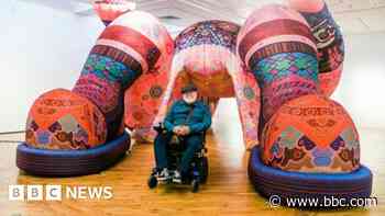 Artist's exhibition shortlisted for global award