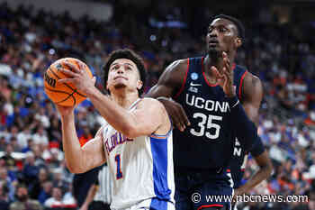 No. 1 seed Florida makes late comeback to survive against eighth-seeded UConn