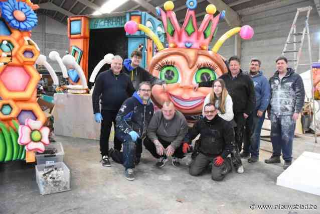 CARNAVAL HALLE. Smosjterpotten laten de bijtjes zoemen