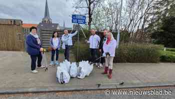 Vlaams Belang Stabroek ruimt zwerfvuil op: “Op- en afritten van de A12 zijn een probleem”