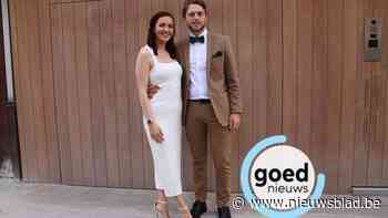 Pas getrouwd: Charlotte en Tom in Hasselt