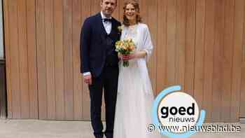 Pas getrouwd: Koen en Lien in Hasselt