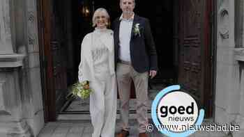 Pas getrouwd: Rika en Gaston in Hasselt