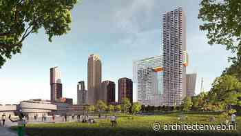 Wooncomplex in zilver en goud voor Rotterdamse Wilhelminapier