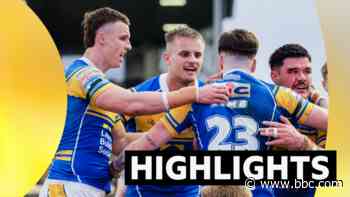 Leeds claim thrilling win over champions Wigan