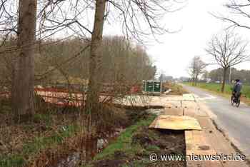 Strook Kloosterbos en rij beuken gekapt voor aanleg waterstofleiding