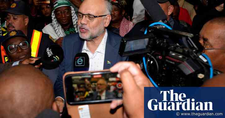 South African ambassador expelled from US welcomed home by supporters