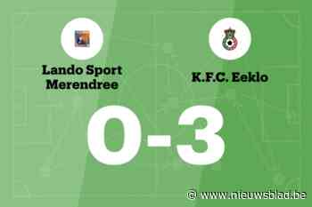 KFC Eeklo wint in de uitwedstrijd wederom – verslaat LS Merendree met 0-3