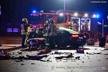  Crash an der Feuerwache