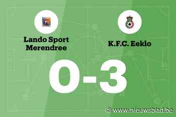 KFC Eeklo wint in de uitwedstrijd wederom – verslaat LS Merendree met 0-3