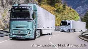 Experten bevorzugen E-Lastzüge im Straßengüterverkehr