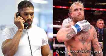 Anthony Joshua teases Jake Paul fight as he responds to YouTuber's brutal call out