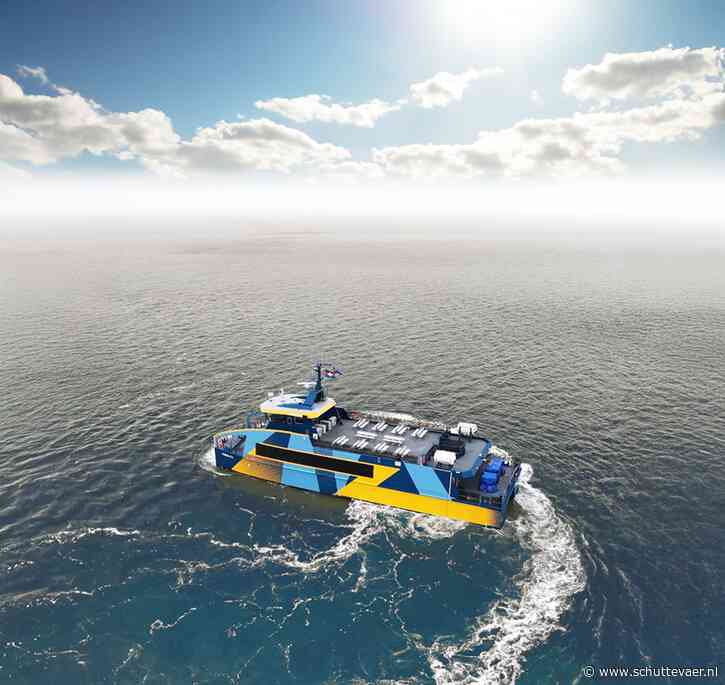 Reederei Norden-Frisia doopt elektrische catamaran Frisia E-I van Damen