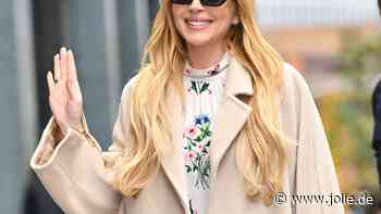 Vergiss Platinblond: Lindsay Lohans Almond Milk Hair ist die sanfte Alternative