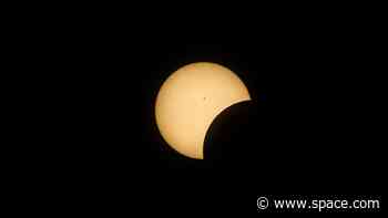 Sunspots may be visible during the March 29 partial solar eclipse. Here's how to spot them.