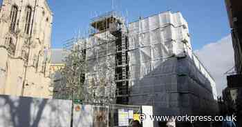 Fears funding shortfall could leave church site an ‘eyesore’ next to York Minster