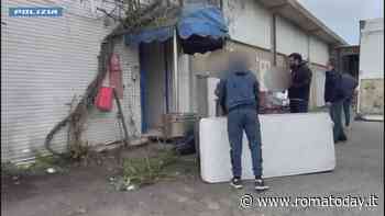 Occupano stabile di una società immobiliare: allontanata una famiglia (video)
