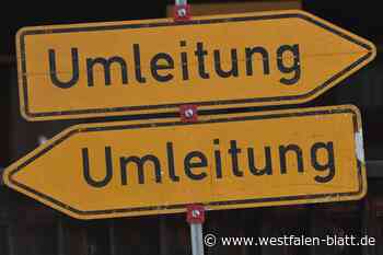 B239 in Hüllhorst wird ab 1. April teilweise gesperrt