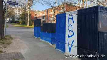 Was tun gegen die vielen HSV-Schmierereien in Bergedorf?