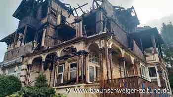 Nach Brand in Bad Grund: Wie geht es weiter mit der Bergvilla?