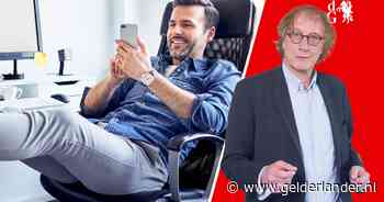 Smartphonejunk Chris is een goed voorbeeld voor zijn kinderen, vindt hij