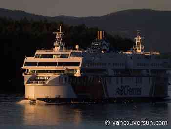B.C. ferry sailing delayed after six passengers fell ill on board; two taken to hospital